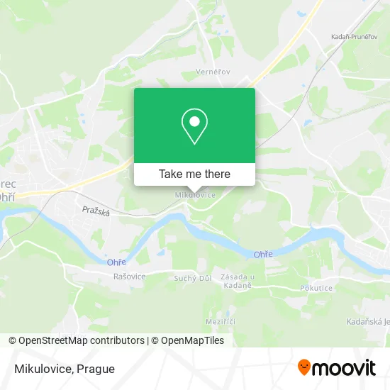 Карта Mikulovice