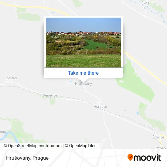 Карта Hrušovany