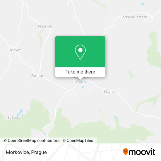 Карта Morkovice