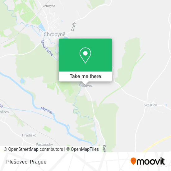 Карта Plešovec