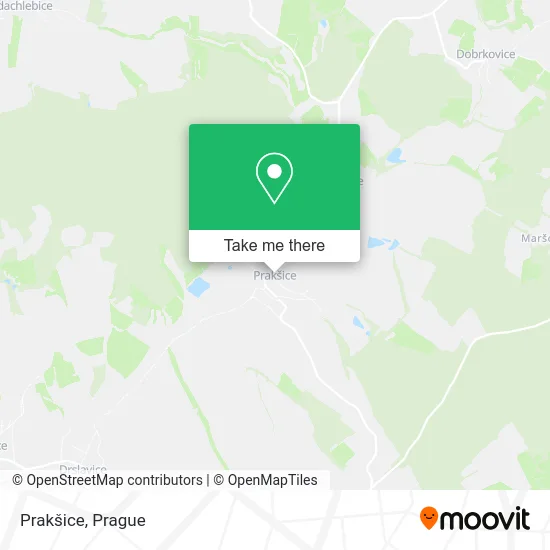 Карта Prakšice