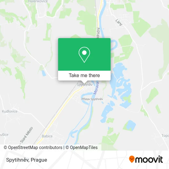 Карта Spytihněv