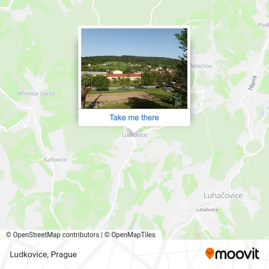Карта Ludkovice
