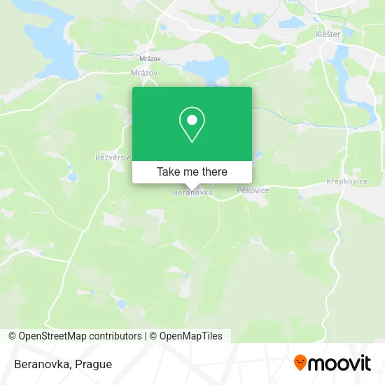 Карта Beranovka