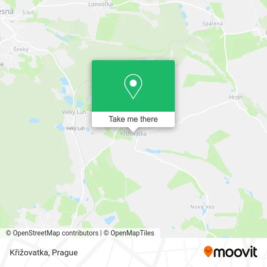 Křižovatka map