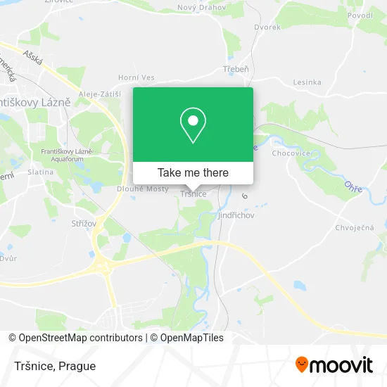 Карта Tršnice