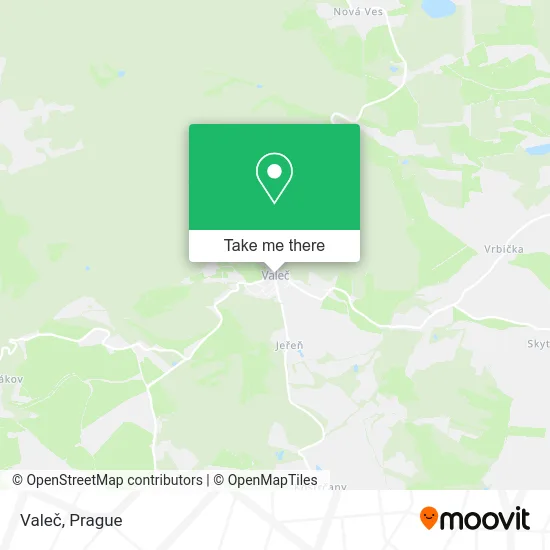 Карта Valeč