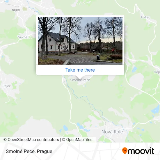 Карта Smolné Pece