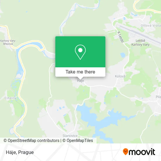 Карта Háje