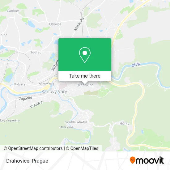 Карта Drahovice