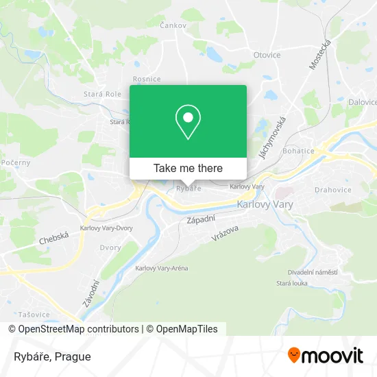 Карта Rybáře