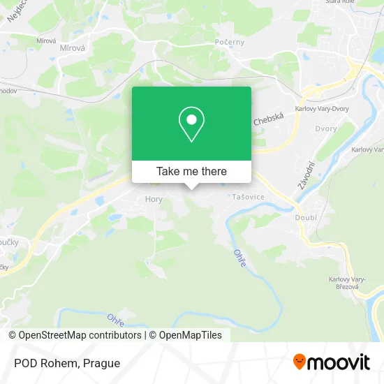 Карта POD Rohem