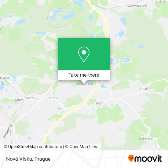 Nová Víska map