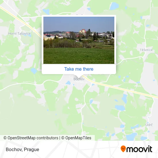 Карта Bochov