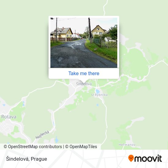 Карта Šindelová