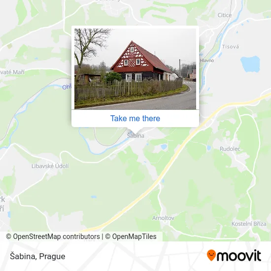 Карта Šabina