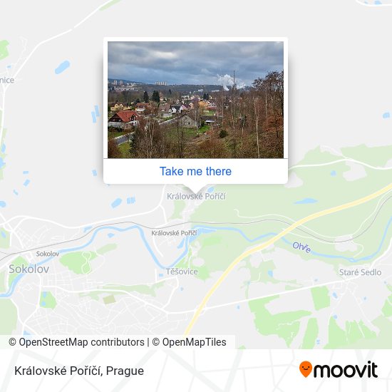 Královské Poříčí map