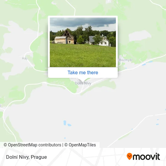 Карта Dolní Nivy