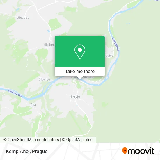 Карта Kemp Ahoj