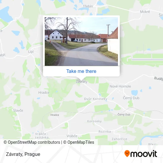 Карта Závraty