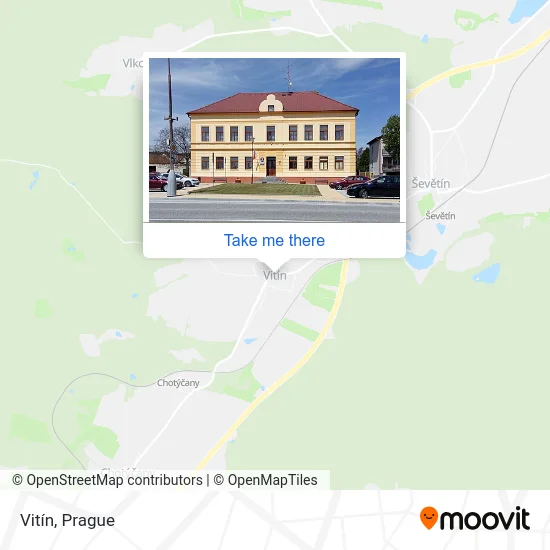 Карта Vitín
