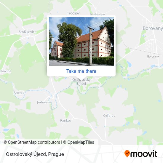 Ostrolovský Újezd map