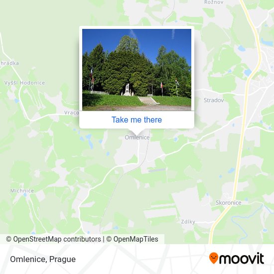 Карта Omlenice