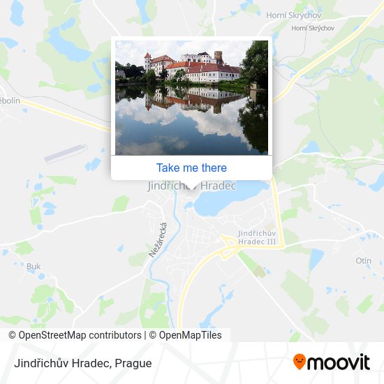 Jindřichův Hradec map