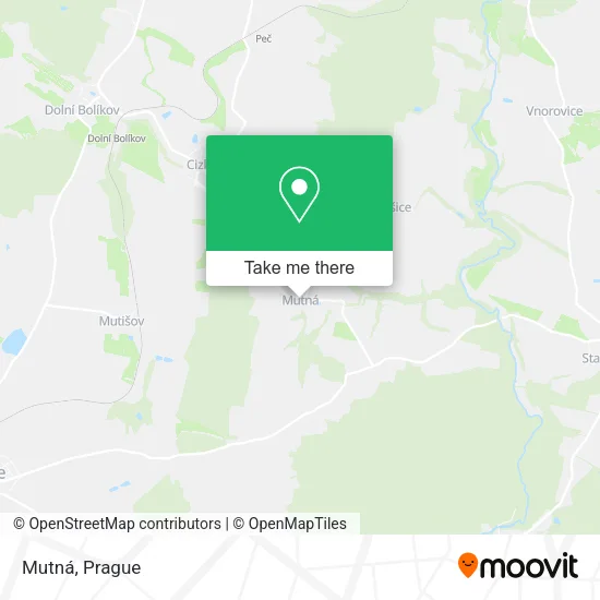 Карта Mutná
