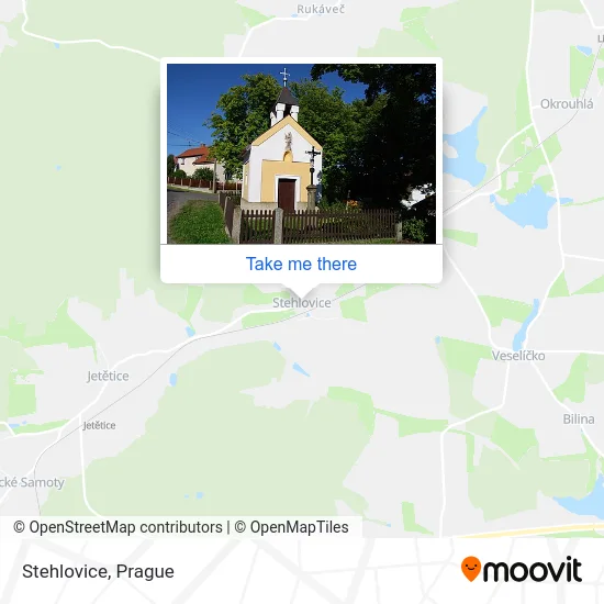 Карта Stehlovice