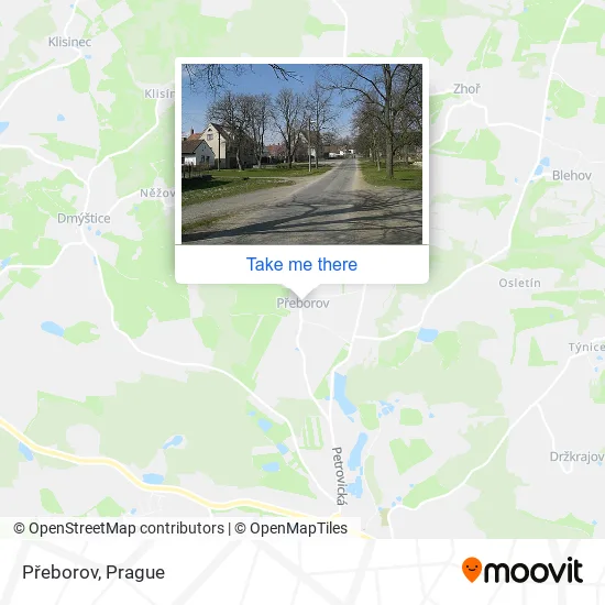 Карта Přeborov