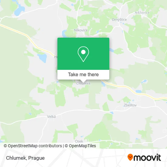 Карта Chlumek