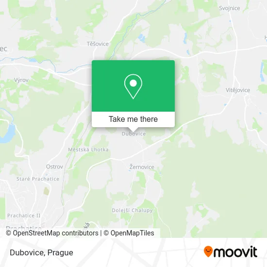 Карта Dubovice