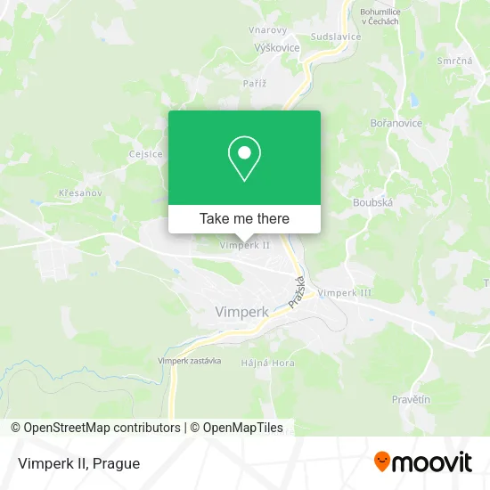 Карта Vimperk II