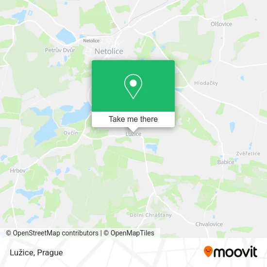 Карта Lužice