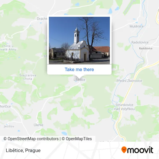 Карта Libětice