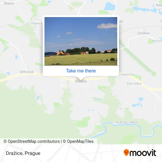 Карта Dražice
