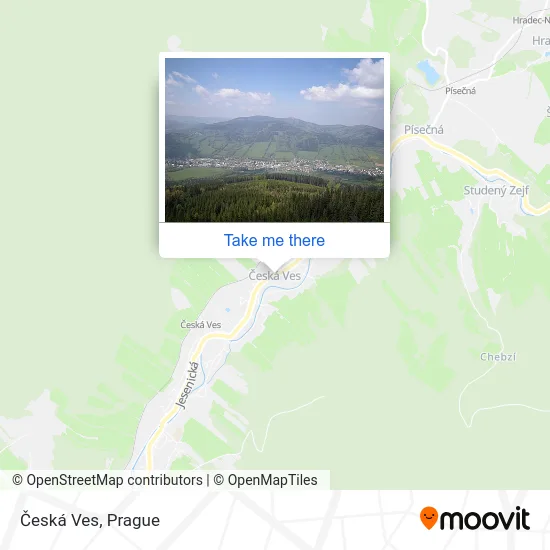 Карта Česká Ves