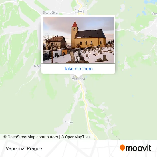 Карта Vápenná