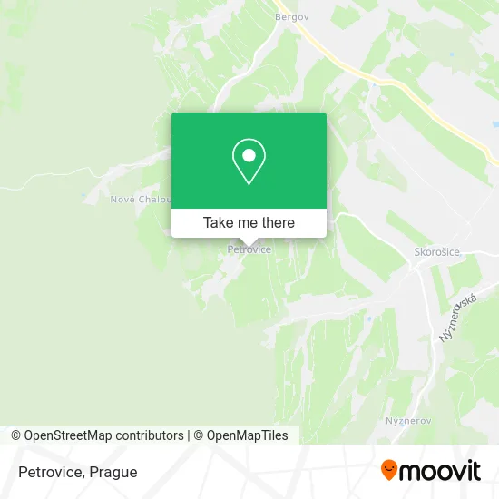 Карта Petrovice