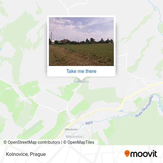 Карта Kolnovice