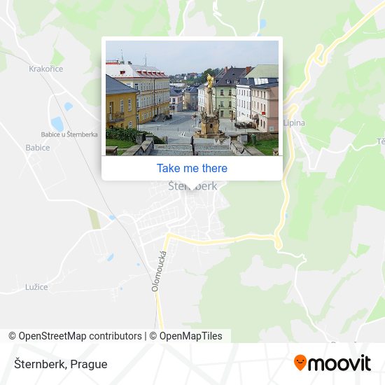 Карта Šternberk