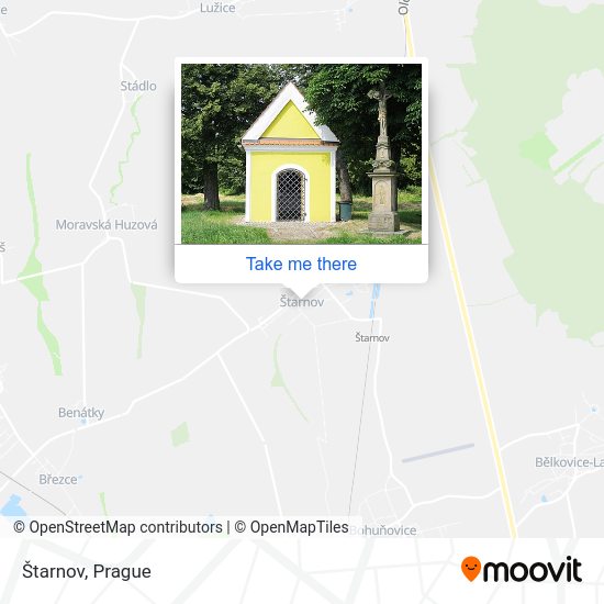 Карта Štarnov