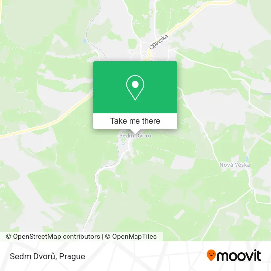 Карта Sedm Dvorů