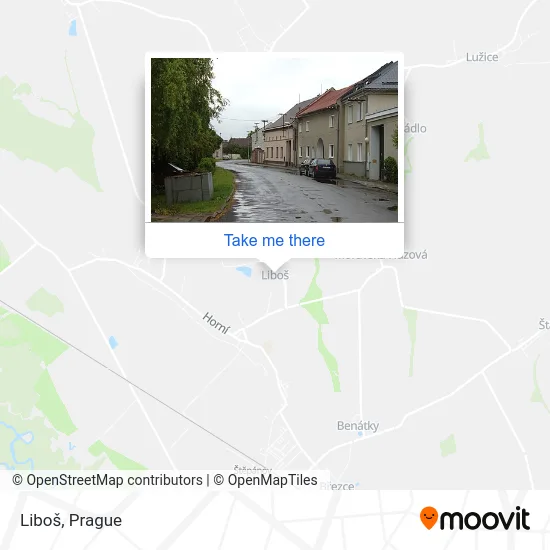 Карта Liboš