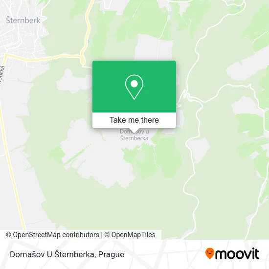Карта Domašov U Šternberka