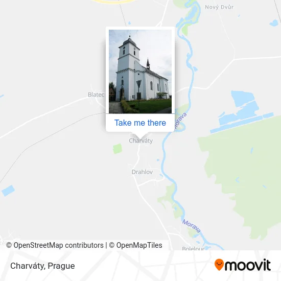 Карта Charváty