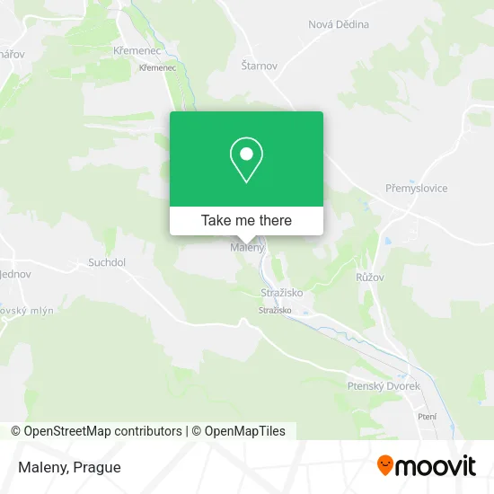 Карта Maleny