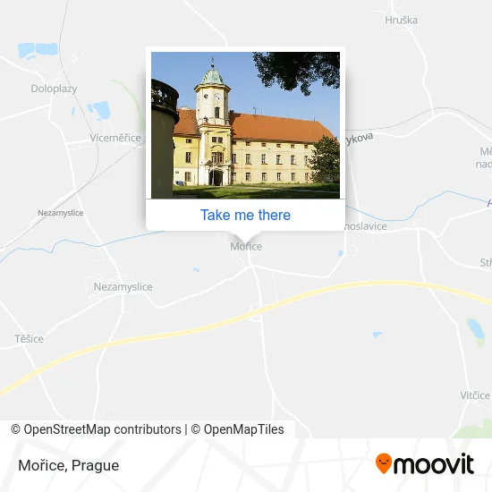 Карта Mořice