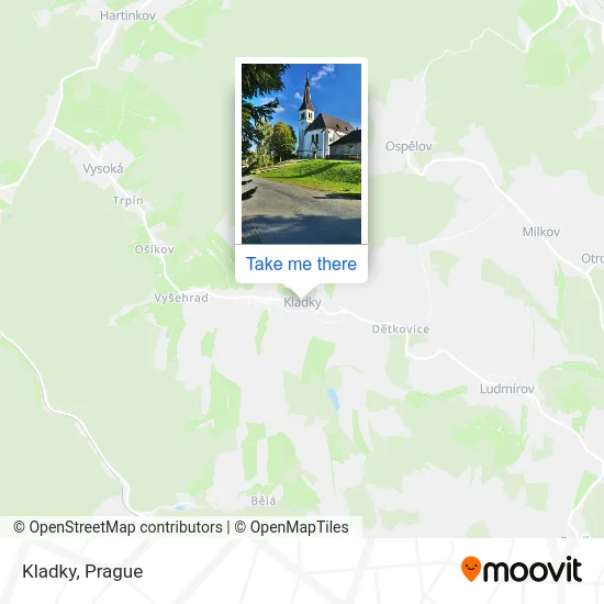 Карта Kladky